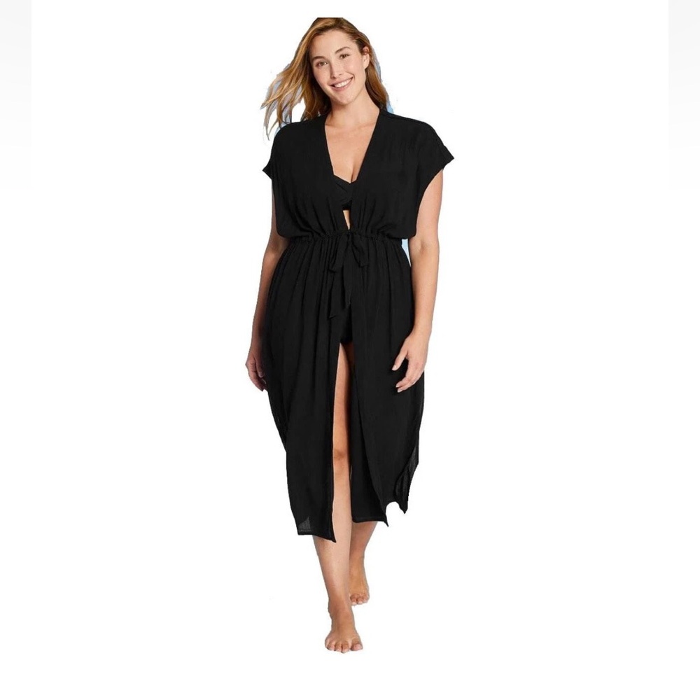 Kona Sol Black Beachwear